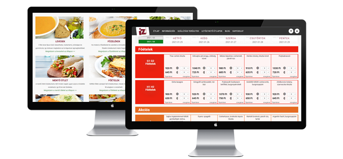Ízfaktor ebédek, menük házhoz szállítása